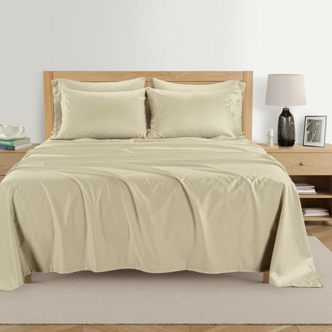 Kathy Ireland 1000 Thread Count Egyptian Cotton Rich 6-Piece Sheet Set