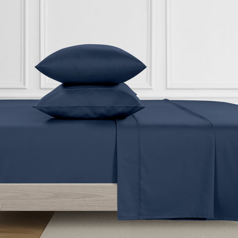 Kathy Ireland 500 Thread Count Tencel Cooling Cotton 4-Piece Sheet Set