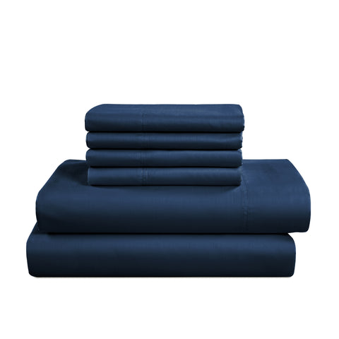 Kathy Ireland 1000 Thread Count Egyptian Cotton Rich 6-Piece Sheet Set