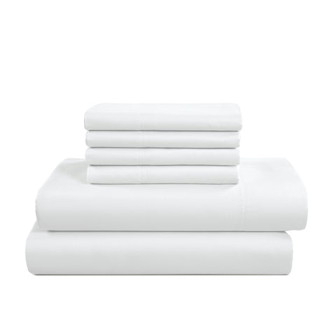 Kathy Ireland 1000 Thread Count Egyptian Cotton Rich 6-Piece Sheet Set