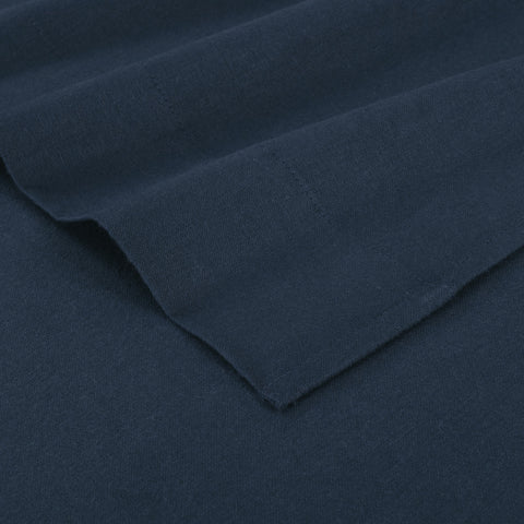 Bibb Home 4 Piece Printed or Solid Heavyweight Flannel Sheet Set