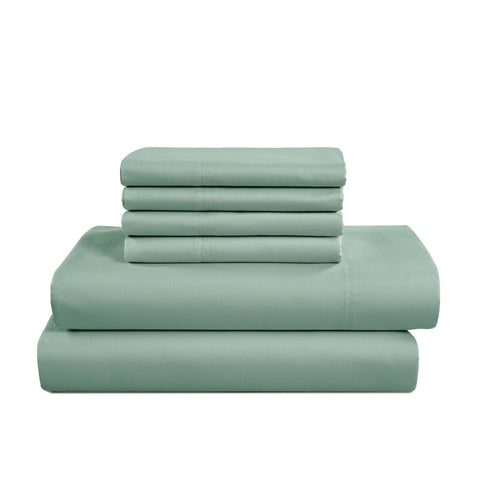 Kathy Ireland 1000 Thread Count Egyptian Cotton Rich 6-Piece Sheet Set