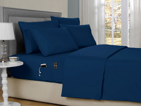 Kathy Ireland 6-Piece Smart Pocket Sheet Sets w/ Side Pocket