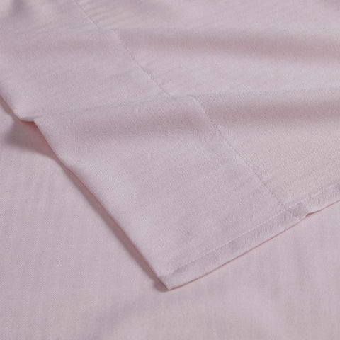 Kathy Ireland Herringbone Twill 4 Piece Cotton Rich Sheet Set