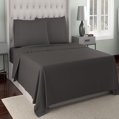Kathy Ireland 300 Thread Count 100% Cotton Percale Sheet Set