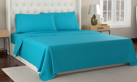 Kathy Ireland 300 Thread Count 100% Cotton Percale Sheet Set