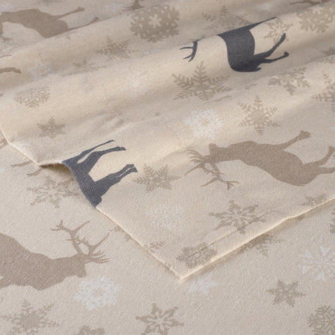 Kathy Ireland 100% Turkish Cotton Flannel Sheet Set