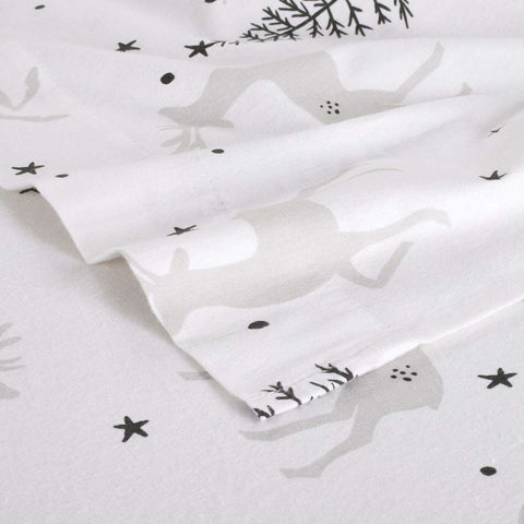 Kathy Ireland 100% Turkish Cotton Flannel Sheet Set