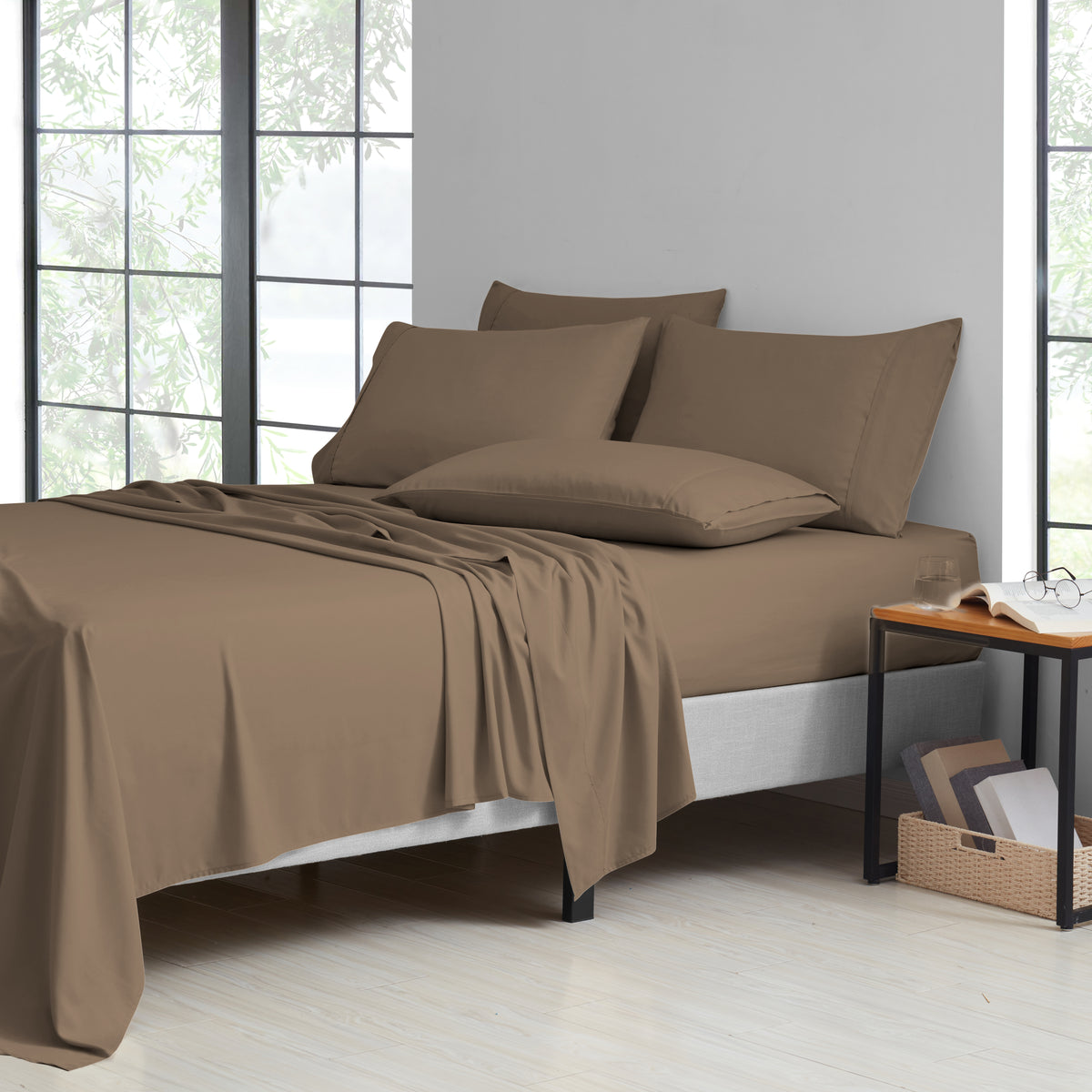 Bamboo 2000 Count 6-Piece Luxury Sheet Set