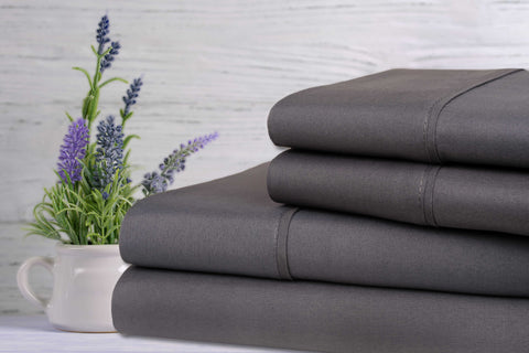 Bamboo Lavender Infused Scented 4-Piece Sheet Set. - Smartmarts