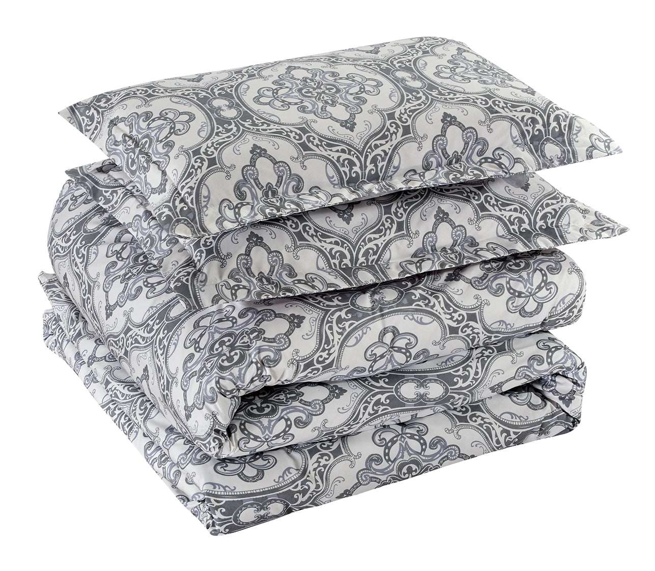 Bibb 1800 Series 3 pc Duvet Cover Set - Smartmarts