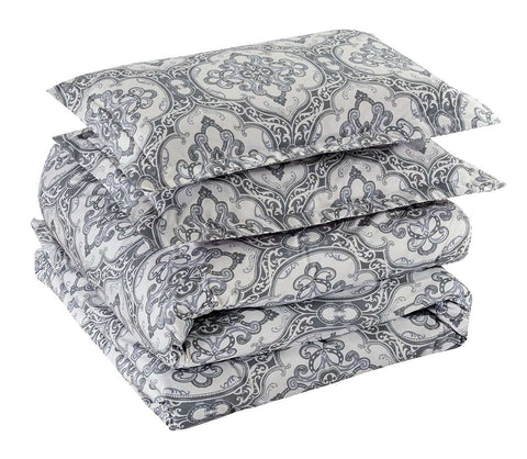 Bibb 1800 Series 3 pc Duvet Cover Set - Smartmarts
