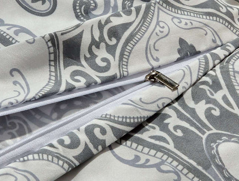 Bibb 1800 Series 3 pc Duvet Cover Set - Smartmarts