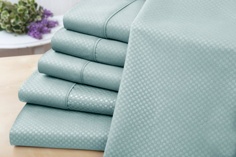 US Army 6 Piece Embossed Microfiber Check Sheet Set.