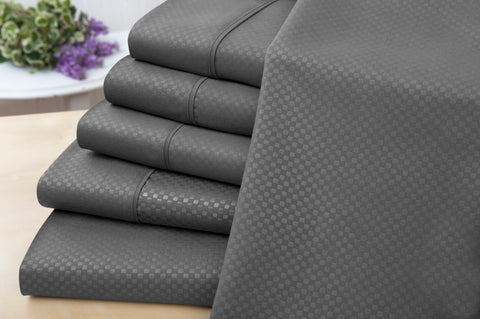 US Army 6 Piece Embossed Microfiber Check Sheet Set.