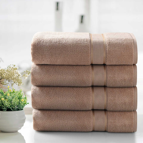 Kathy Ireland 2 Piece Zero Twist Cotton Plush Bath Sheet Set