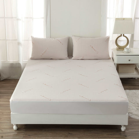 Bibb Home Copper Infused Waterproof Mattress Pad