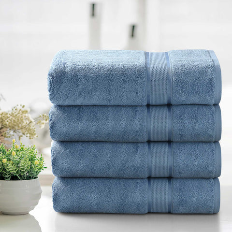 Kathy Ireland 2 Piece Zero Twist Cotton Plush Bath Sheet Set
