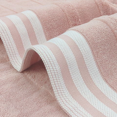 Kathy Ireland 12-Piece Jacquard Stripe Kyoto Towel Set