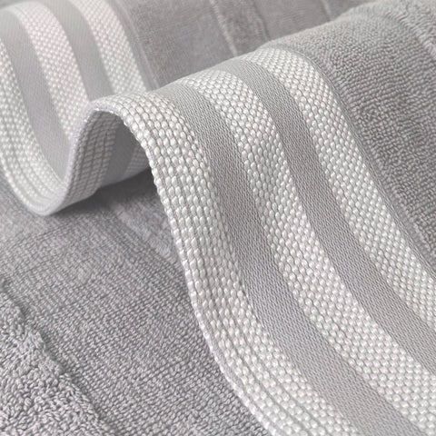 Kathy Ireland 12-Piece Jacquard Stripe Kyoto Towel Set