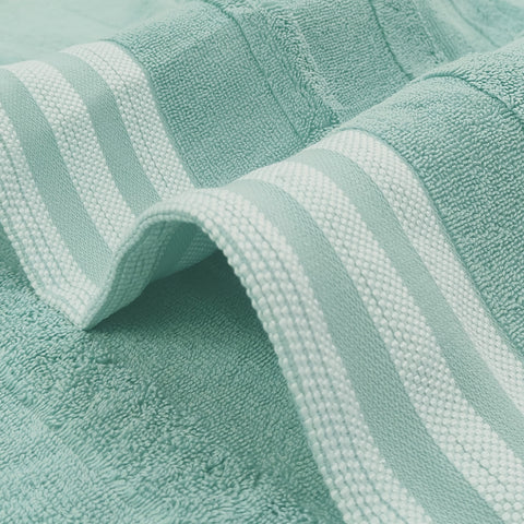 Kathy Ireland 12-Piece Jacquard Stripe Kyoto Towel Set