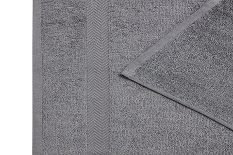 Kathy Ireland 6 Piece Chevron Jacquard Towel Set with Lets Dry