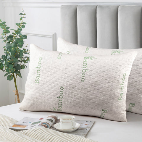 Dan River Bamboo 2 Pack Down Alternative Pillow Set