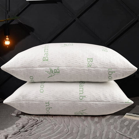Dan River Bamboo 2 Pack Down Alternative Pillow Set