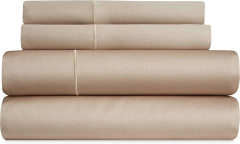 Bibb Home 1000TC Cotton Rich 4-Piece Sheet Set