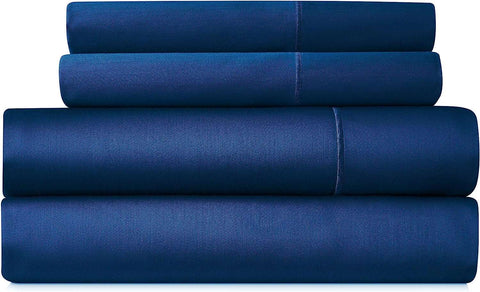 Bibb Home 1000TC Cotton Rich 4-Piece Sheet Set