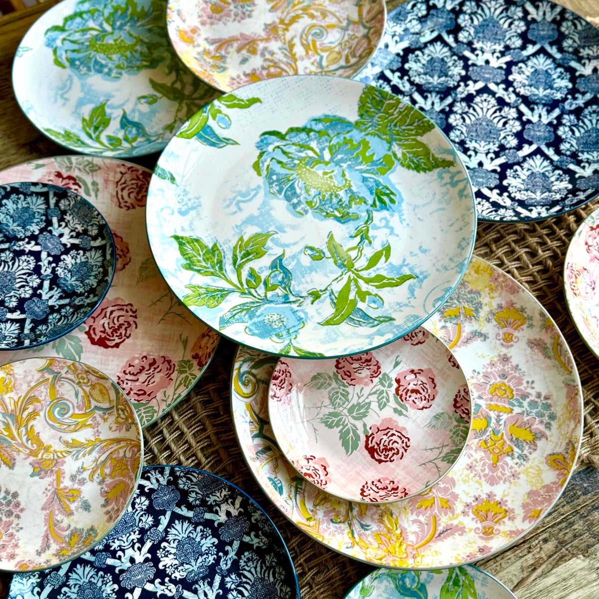 Patina Vie Maison Assorted Artisan Dish Set, Set of 4