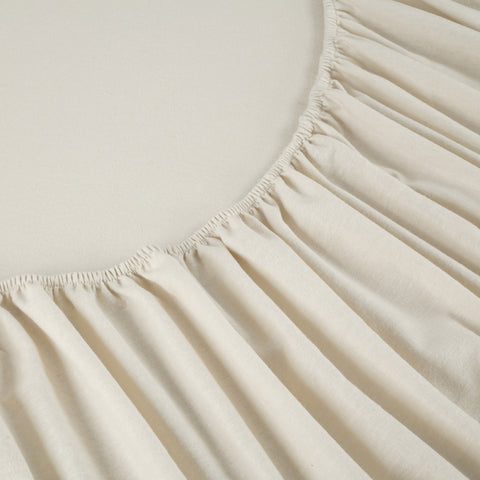 Kathy Ireland 100% Turkish Cotton Solid Flannel Sheet Set