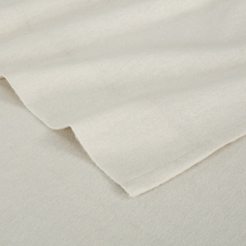 Kathy Ireland 100% Turkish Cotton Solid Flannel Sheet Set