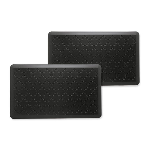 Trellis Embossed Foam Kitchen Mat.