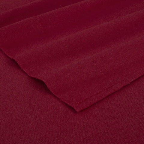 Kathy Ireland 100% Turkish Cotton Solid Flannel Sheet Set