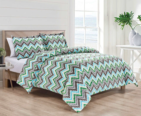 Bibb 1800 Series 3 pc Duvet Cover Set - Smartmarts