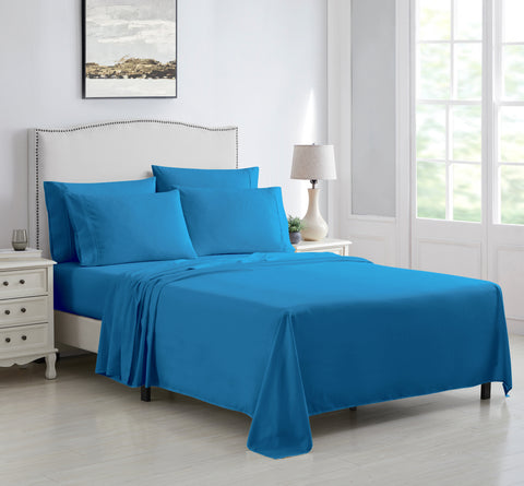 Kathy Ireland 6 Piece Brushed Microfiber Sheet Set