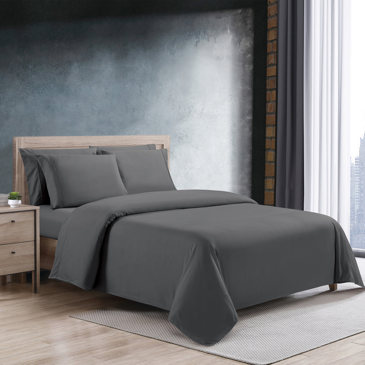 Kathy Ireland Cool Max 6 Piece Ultra Soft Sheet Set