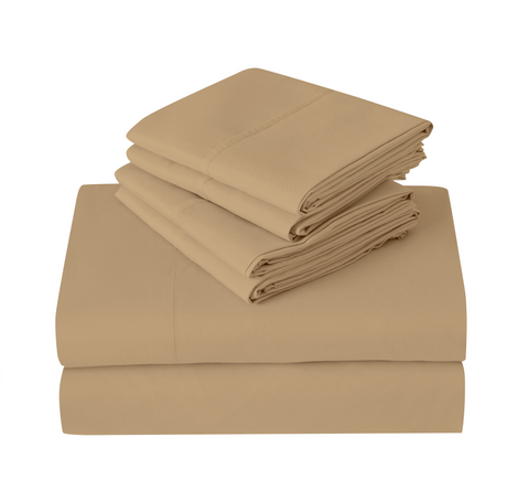 Kathy Ireland 6 Piece Brushed Microfiber Sheet Set