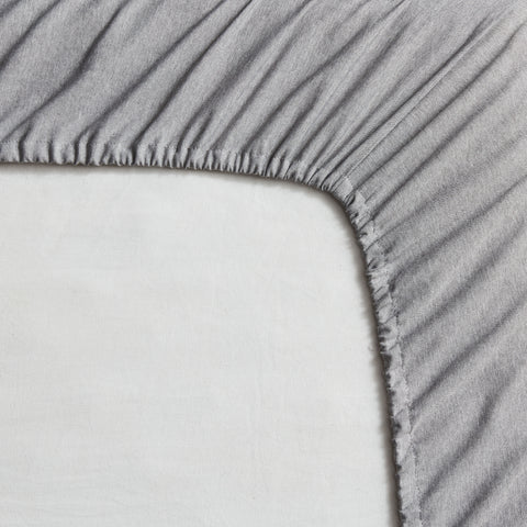 Bamboo 2000 Thread Count 6-Piece Chambray Sheet Set with SnugGrip