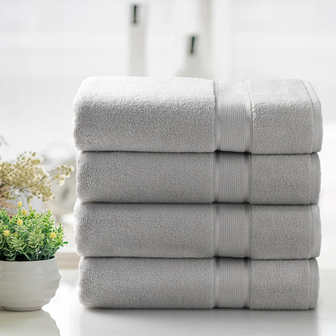 Kathy Ireland 2 Piece Zero Twist Cotton Plush Bath Sheet Set