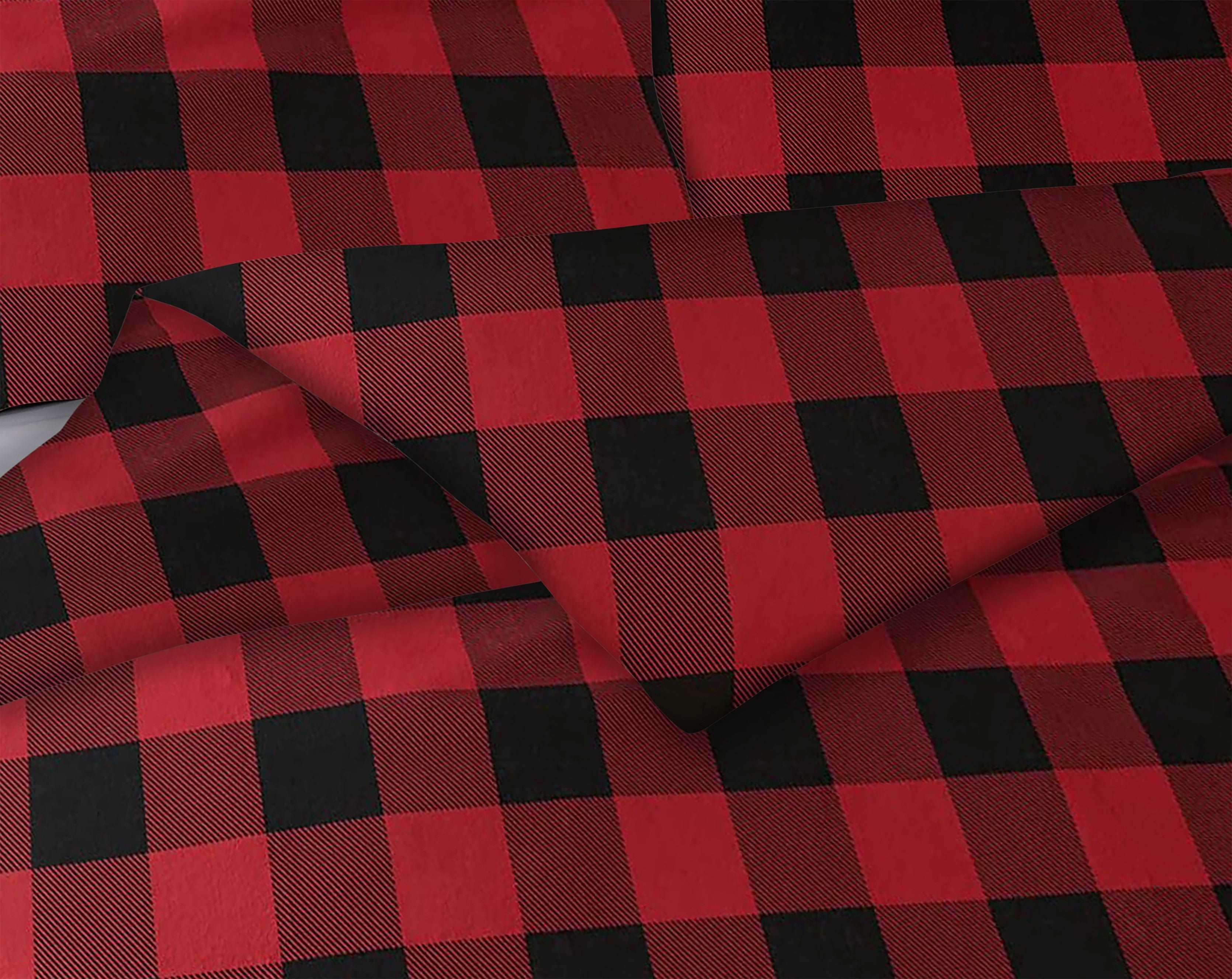 Bibb Home 3-Piece Flannel Duvet Cover Set