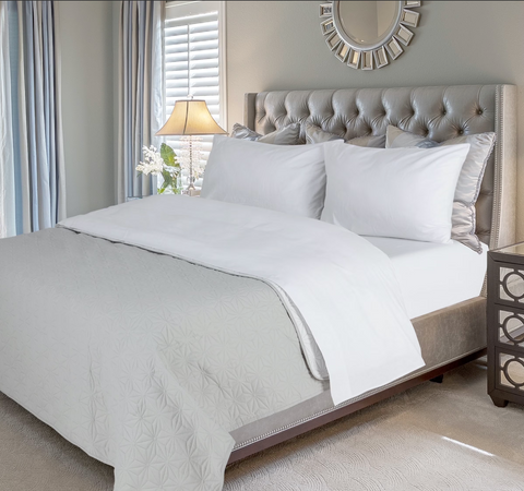 Bibb Home 4 Piece Printed or Solid Heavyweight Flannel Sheet Set