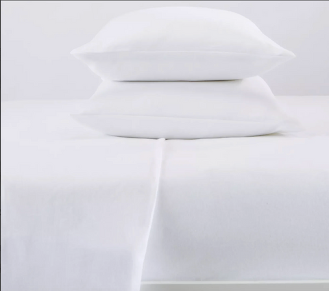 Bibb Home 4 Piece Printed or Solid Heavyweight Flannel Sheet Set