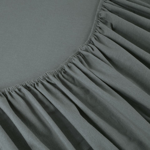 Kathy Ireland 100% Turkish Cotton Solid Flannel Sheet Set