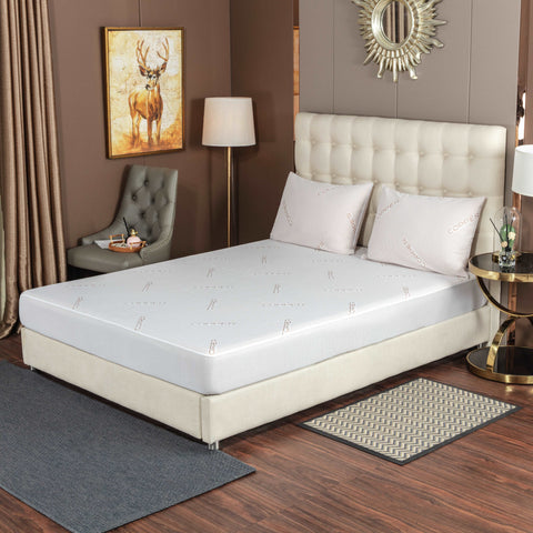 Bibb Home Copper Infused Waterproof Mattress Pad