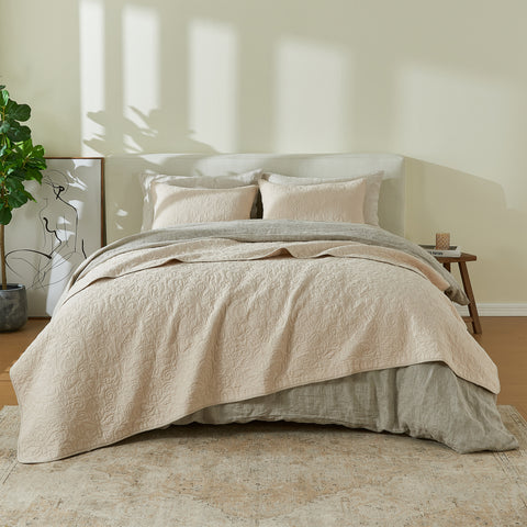 Patina Vie Maison Pre-Washed Microfiber Ultra-Soft Solid Bed Sheet Set