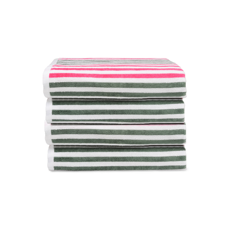 Dan River 2-4 Pack Cabana Stripe Beach Towel Set