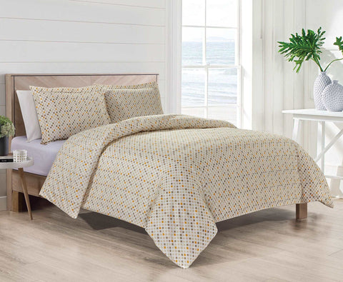 Bibb 1800 Series 3 pc Duvet Cover Set - Smartmarts