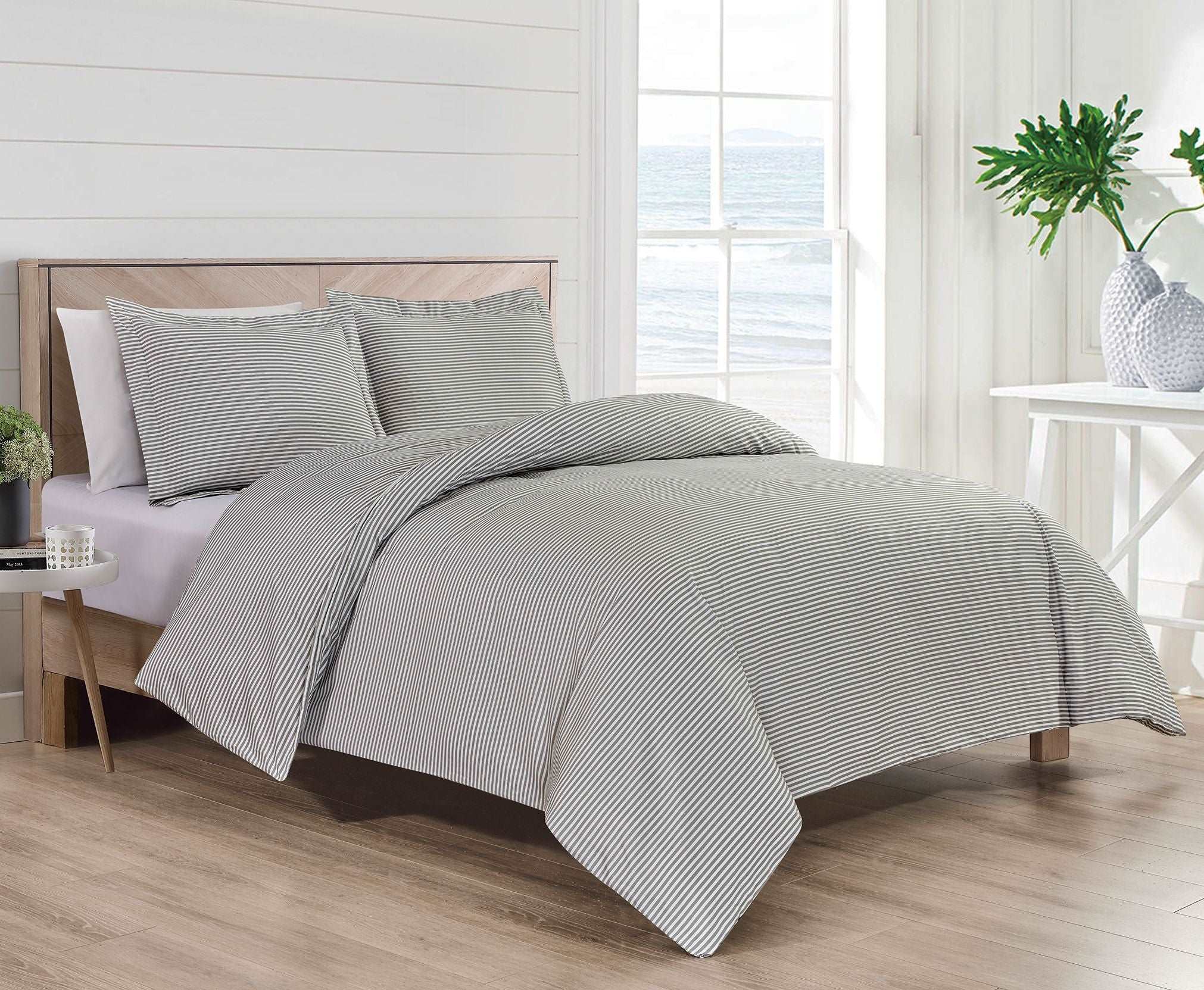 Bibb 1800 Series 3 pc Duvet Cover Set - Smartmarts